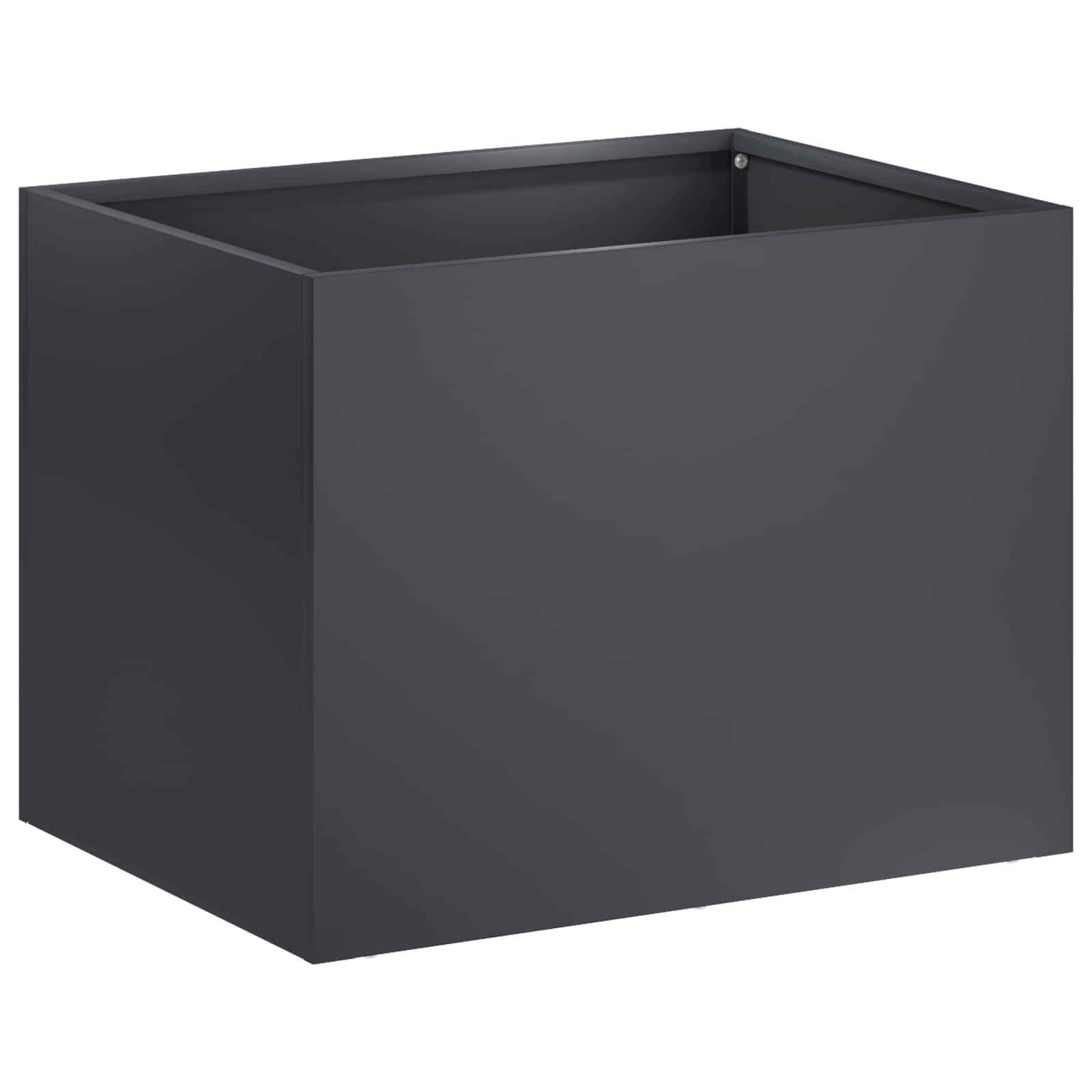 vidaXL Garden Planter Anthracite 40 x 30 x 30 cm Cold-rolled Steel 2