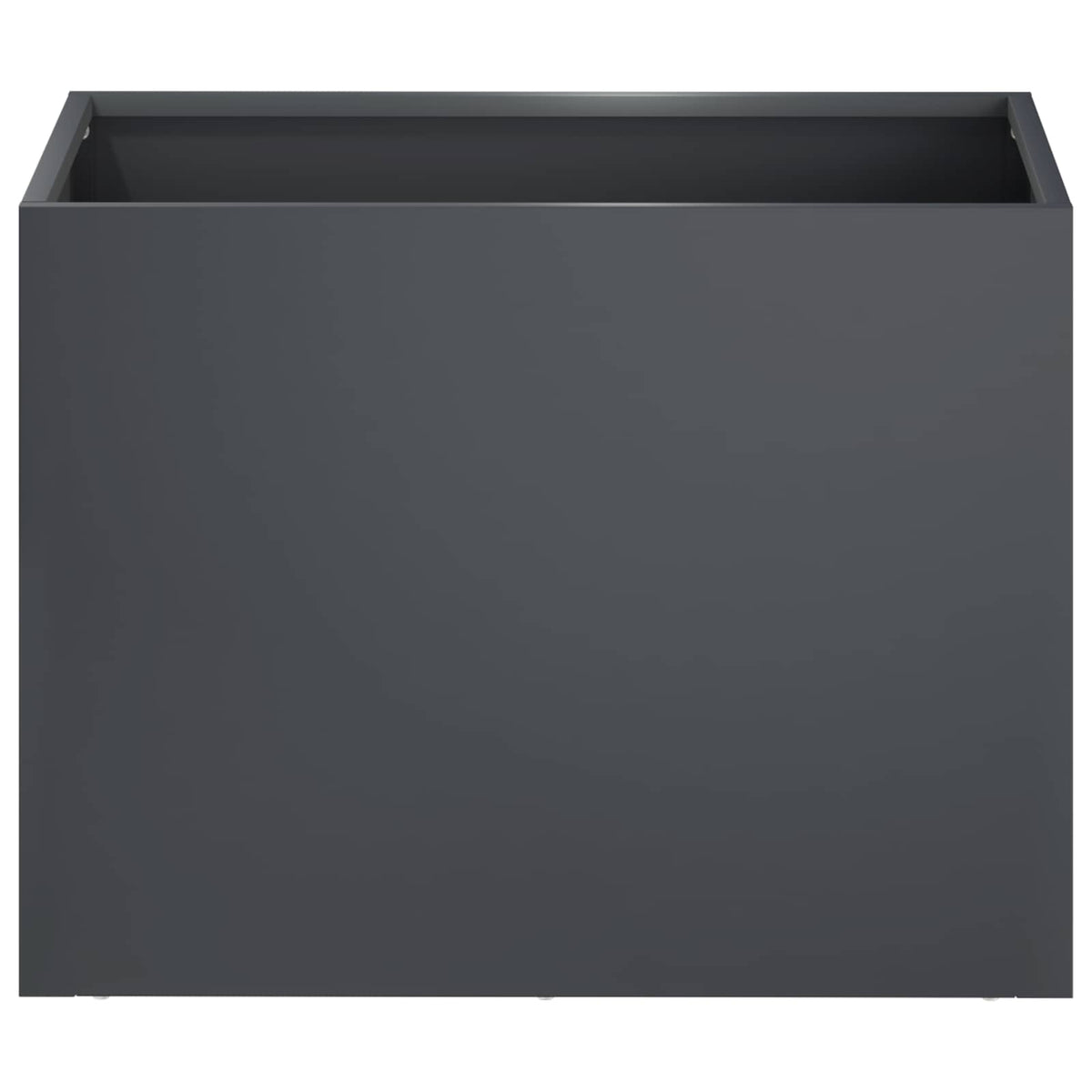 Garden Planter Cold-rolled Steel 1 Anthracite Height 30 cm 40 cm 30 cm