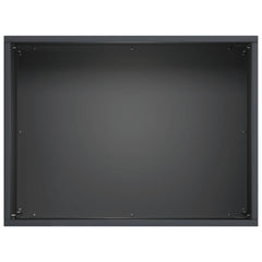 vidaXL Garden Planter Anthracite 40 x 30 x 30 cm Cold-rolled Steel 4