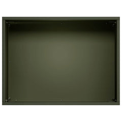 vidaXL Garden Planter Olive Green 40 x 30 x 30 cm Cold-rolled Steel 4