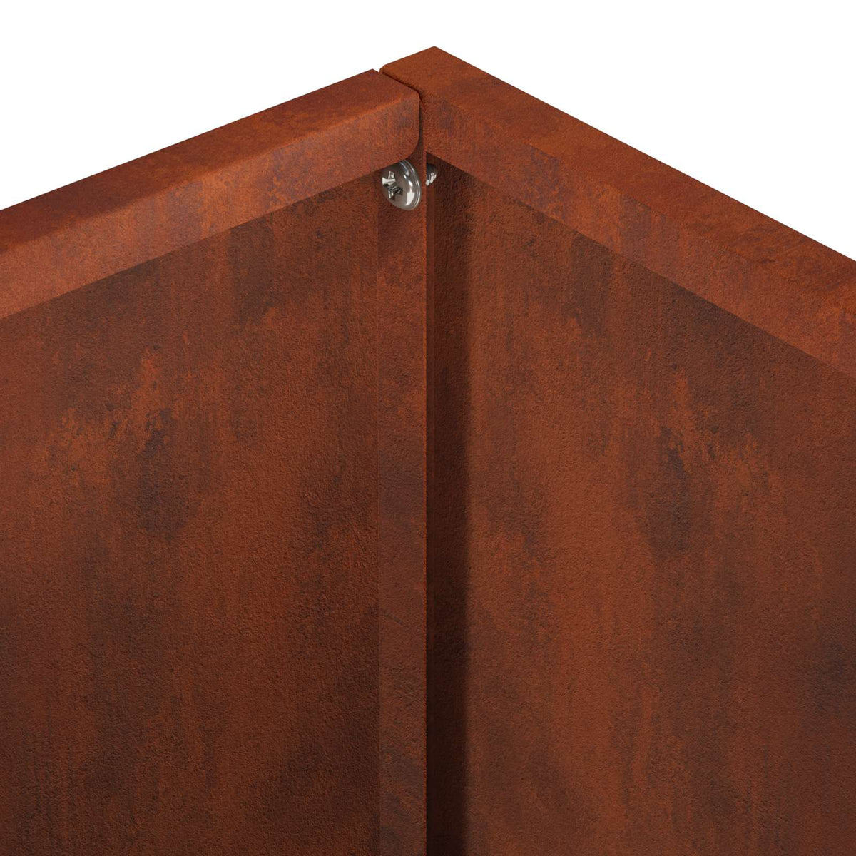 vidaXL Garden Planter Rusty 40 x 30 x 30 cm Weathering Steel 6