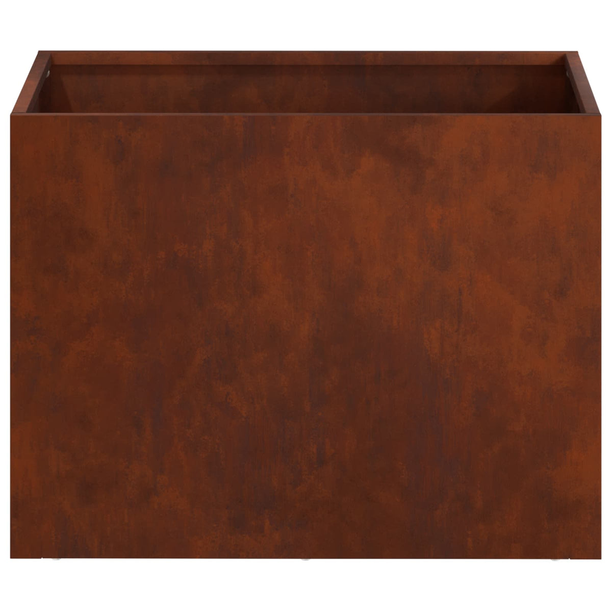 vidaXL Garden Planter Rusty 40 x 30 x 30 cm Weathering Steel 4