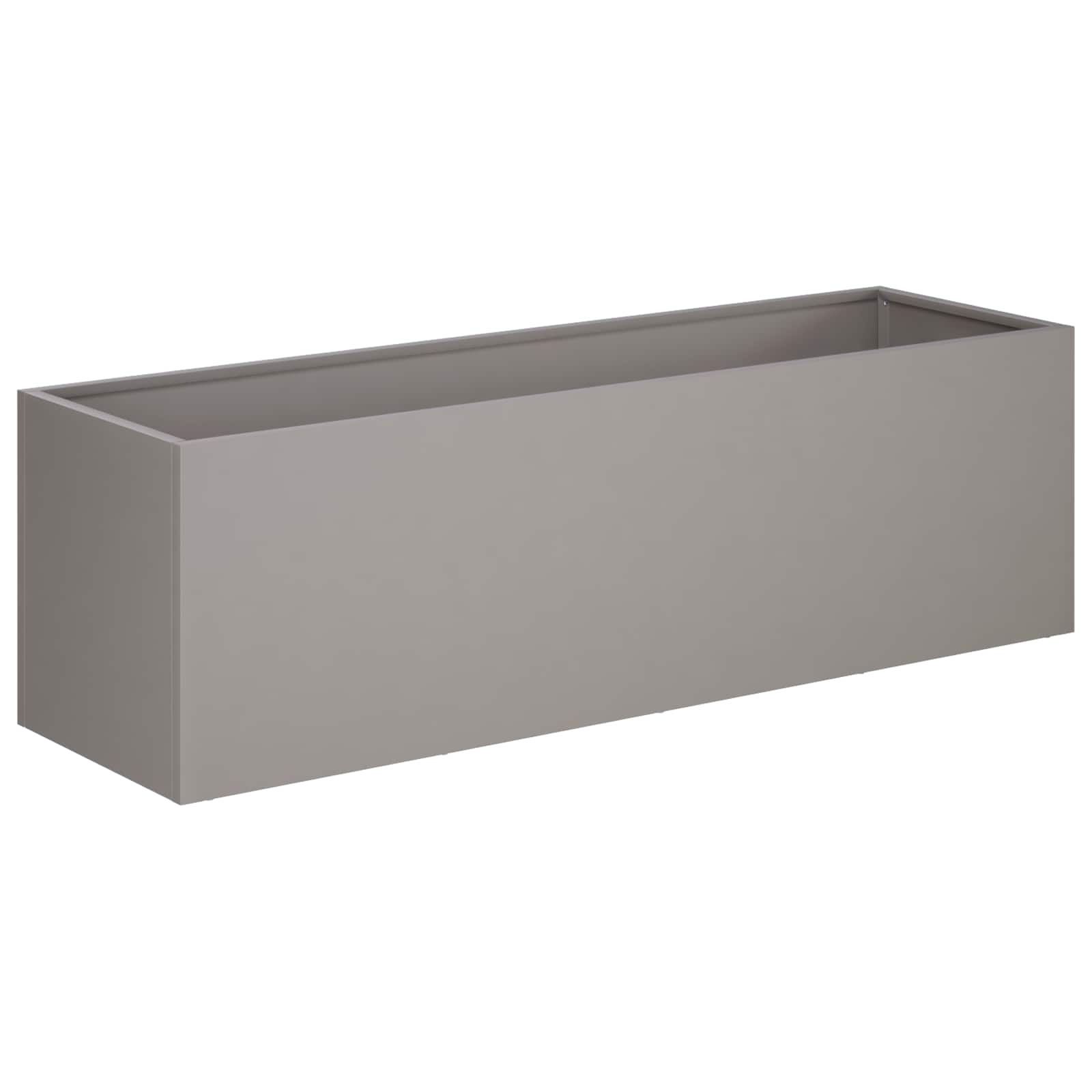 vidaXL Garden Planter Rusty 100 x 30 x 30 cm Weathering Steel 3