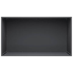 vidaXL Garden Planter Anthracite 80 x 50 x 50 cm Cold-rolled Steel 4