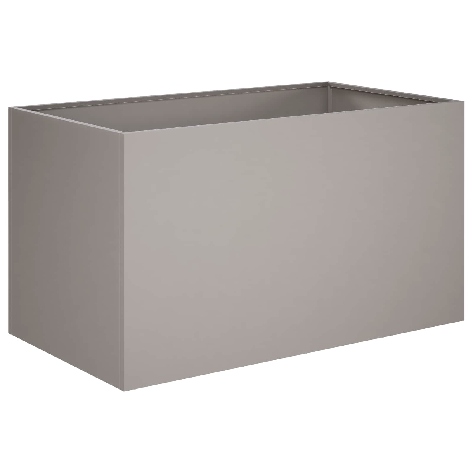 vidaXL Garden Planter Rusty 80 x 50 x 50 cm Weathering Steel 3
