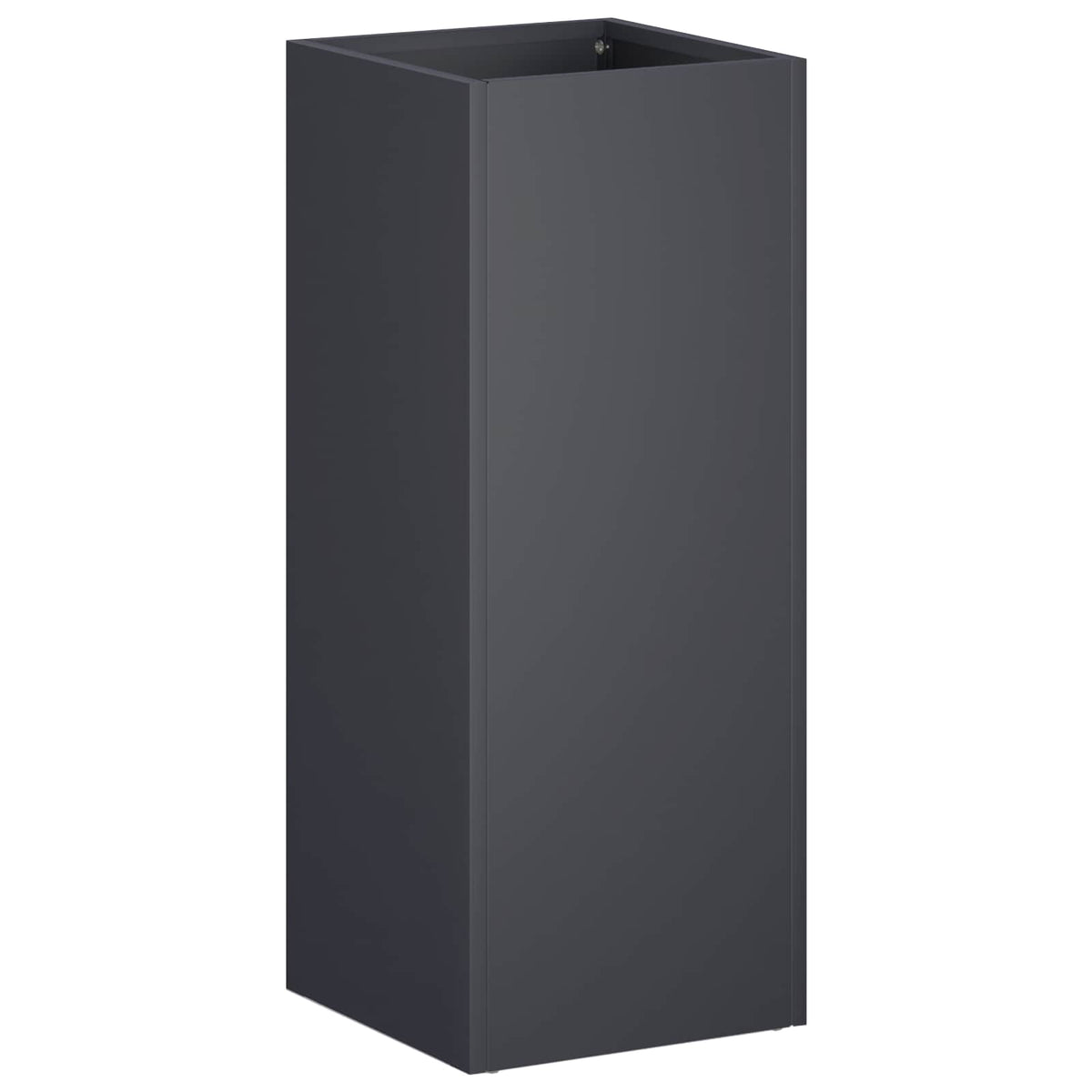 vidaXL Garden Planter Anthracite 20 x 20 x 50 cm Cold-rolled Steel 2