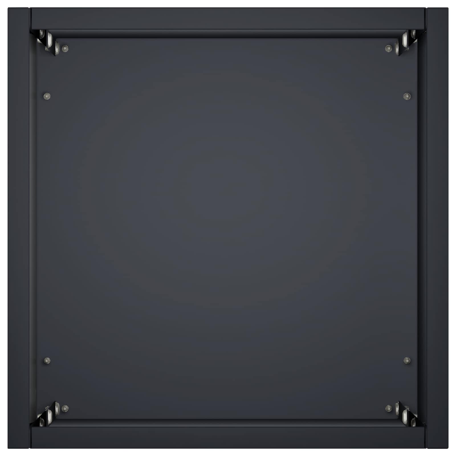 vidaXL Garden Planter Anthracite 20 x 20 x 75 cm Cold-rolled Steel 4