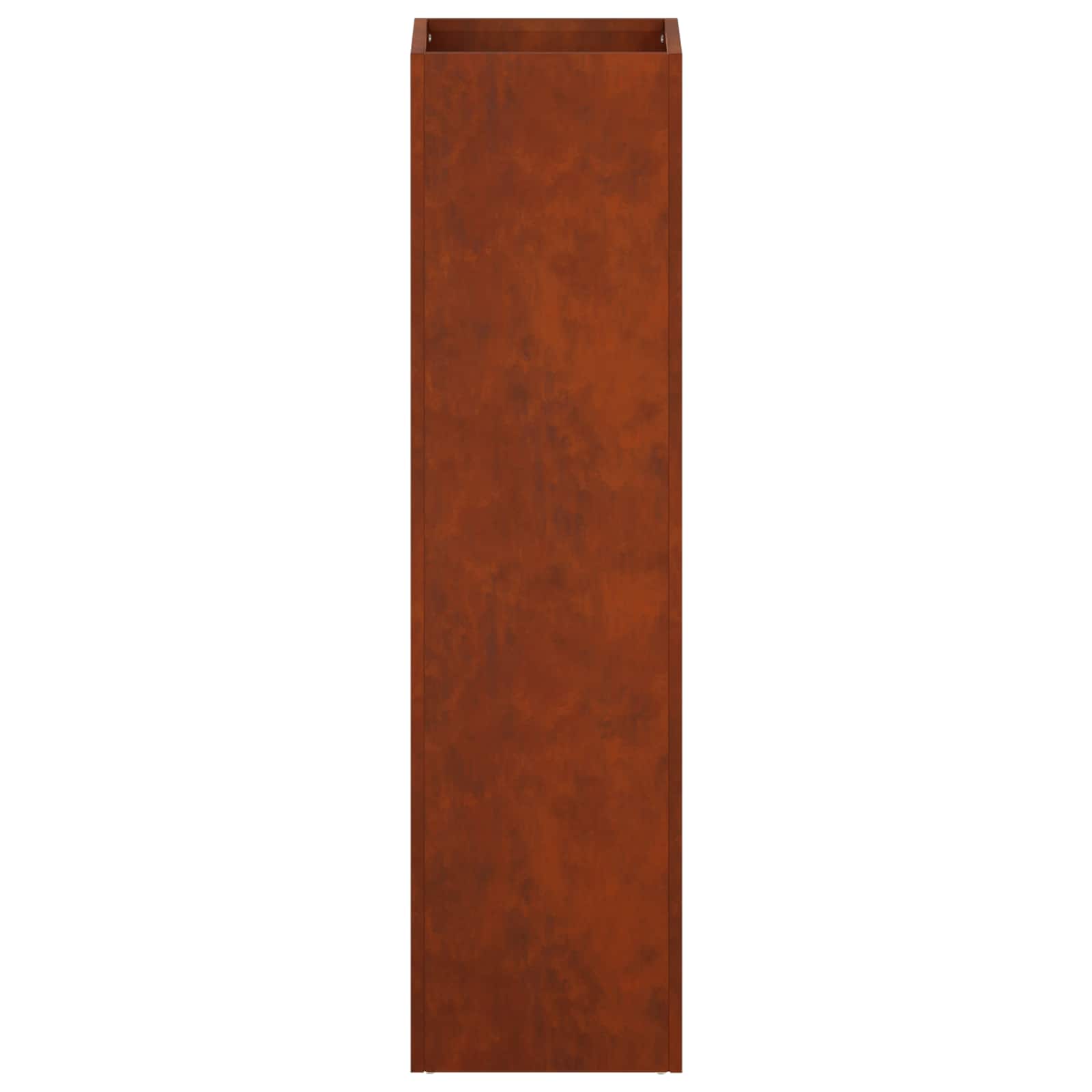 vidaXL Garden Planter Rusty 20 x 20 x 75 cm Weathering Steel 4