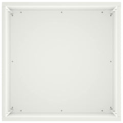 vidaXL Garden Planter 2 pcs White 40 x 40 x 50 cm Cold-rolled Steel 5