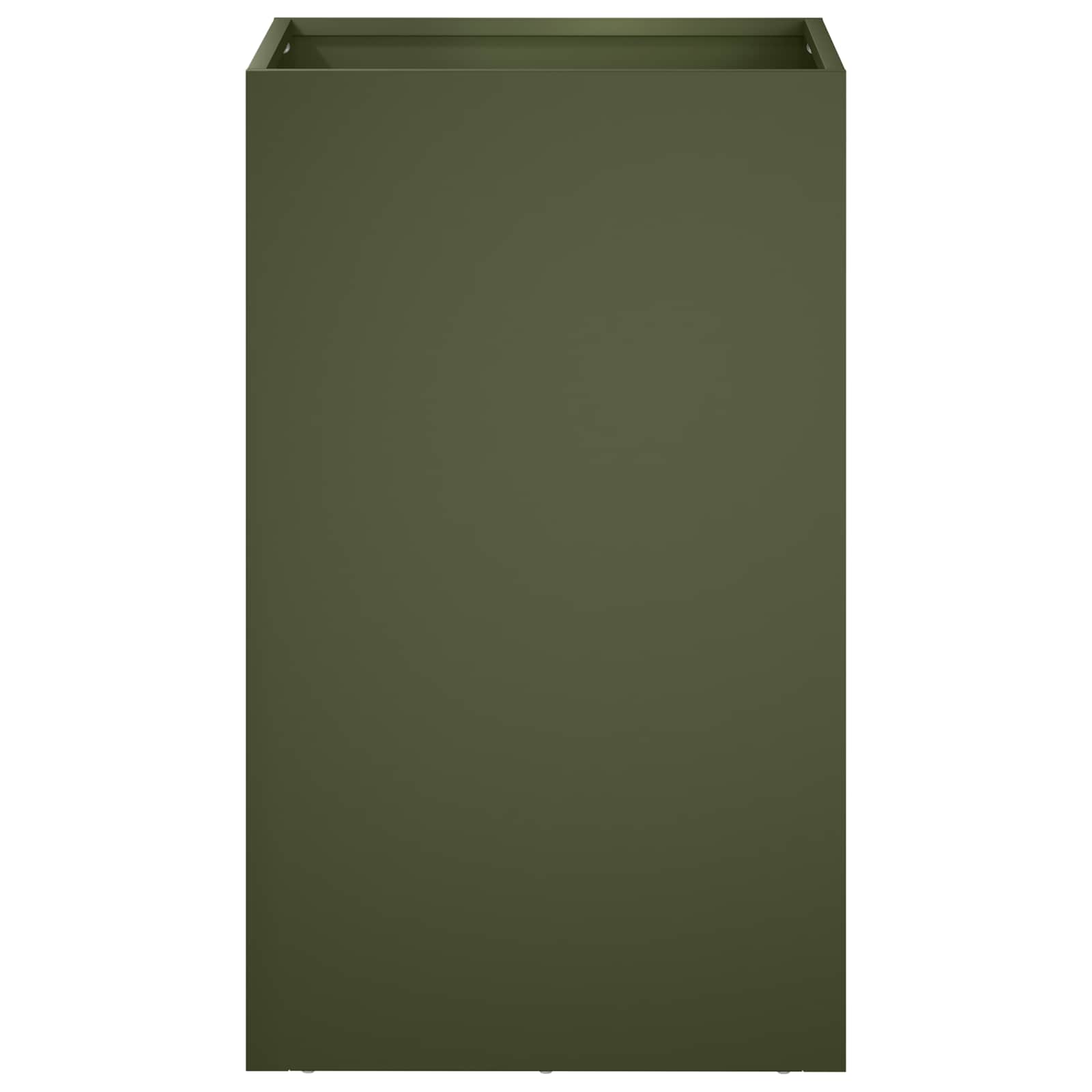 vidaXL Garden Planter 2 pcs Olive Green 40 x 40 x 50 cm 4
