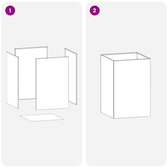 vidaXL Garden Planter Black 50 x 50 x 75 cm Cold-rolled Steel 6