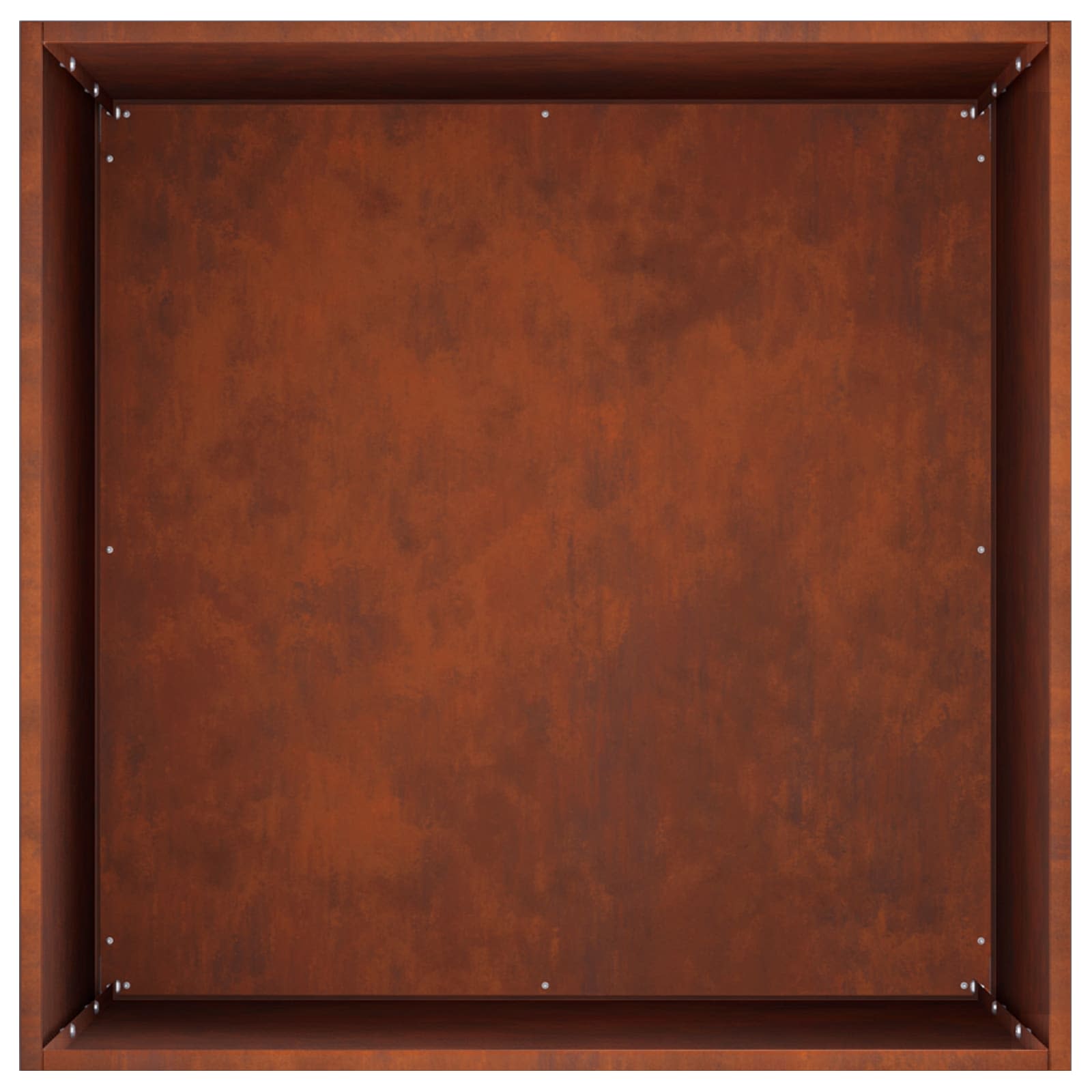 vidaXL Garden Planter Rusty 50 x 50 x 75 cm Weathering Steel 5