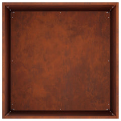 vidaXL Garden Planter Rusty 50 x 50 x 75 cm Weathering Steel 5
