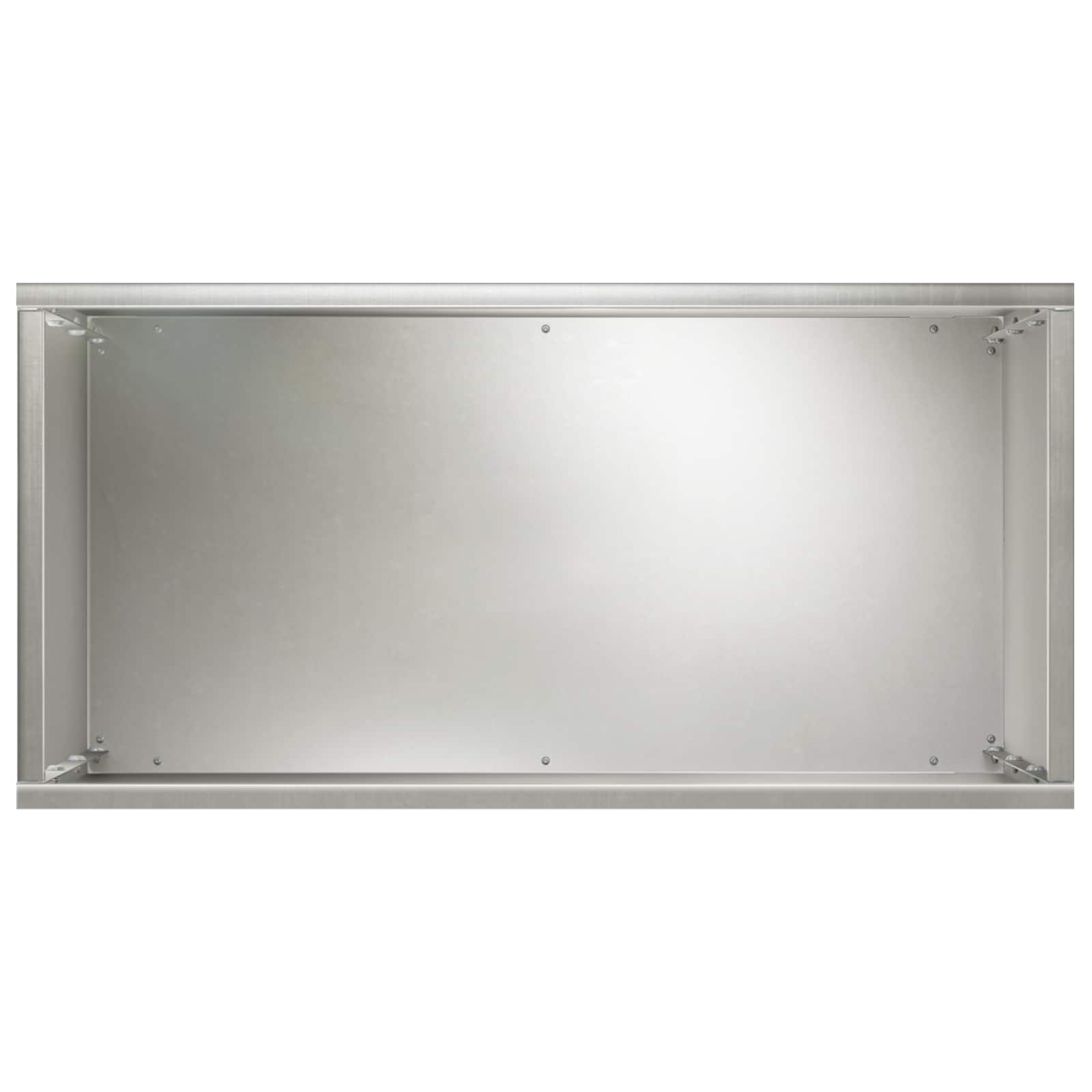 vidaXL Garden Planter Silver 40 x 20 x 50 cm Stainless Steel 4