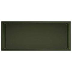 vidaXL Garden Planter Olive Green 40 x 20 x 75 cm Cold-rolled Steel 4