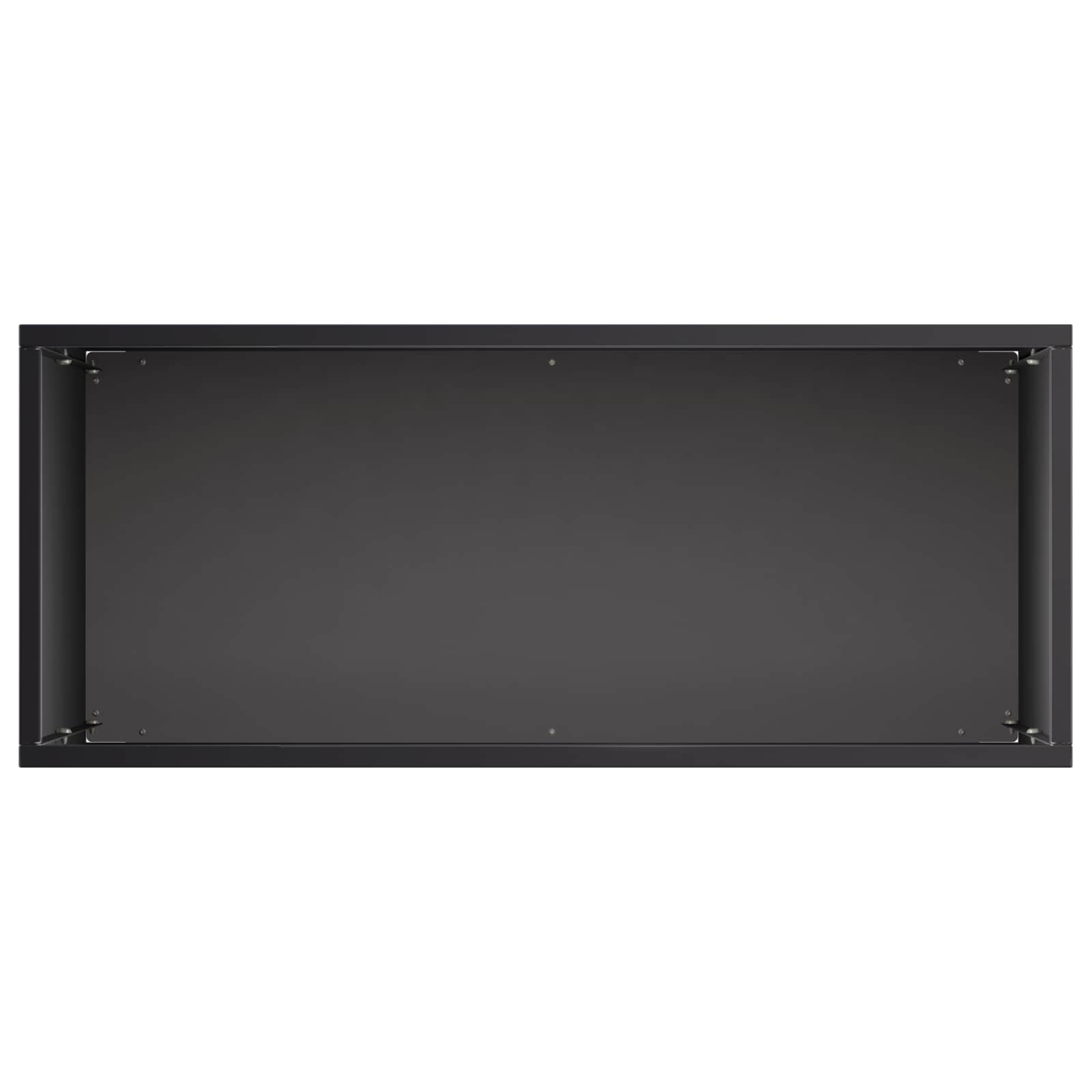 vidaXL Garden Planter Black 50 x 20 x 40 cm Cold-rolled Steel 4