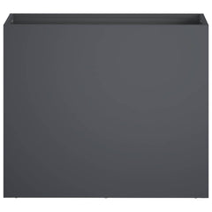 vidaXL Garden Planter 2 pcs Anthracite 50 x 20 x 40 cm 4