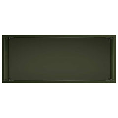 vidaXL Garden Planter Olive Green 50 x 20 x 40 cm Cold-rolled Steel 4