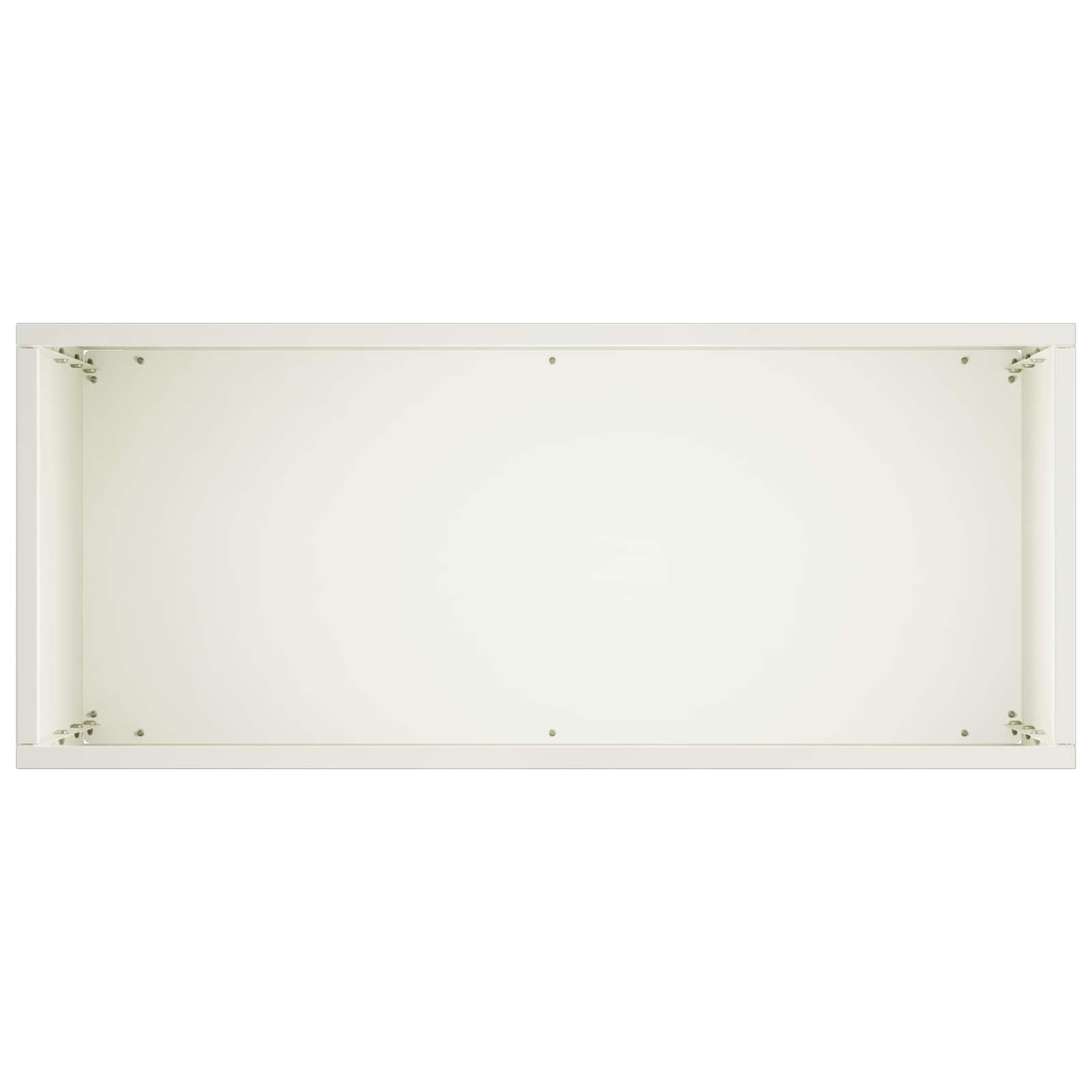 vidaXL Garden Planter White 50 x 20 x 75 cm Cold-rolled Steel 4