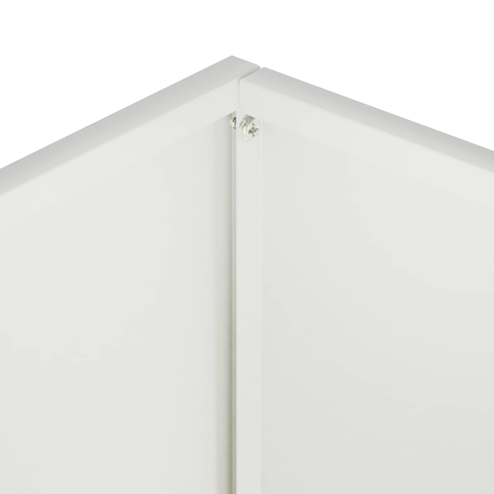 vidaXL Garden Planter 2 pcs White 40 x 30 x 50 cm Cold-rolled Steel 6
