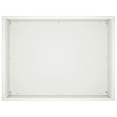 vidaXL Garden Planter 2 pcs White 40 x 30 x 50 cm Cold-rolled Steel 5