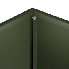 vidaXL Garden Planter 2 pcs Olive Green 40 x 30 x 50 cm 6