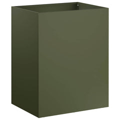 vidaXL Garden Planter 2 pcs Olive Green 40 x 30 x 50 cm 3
