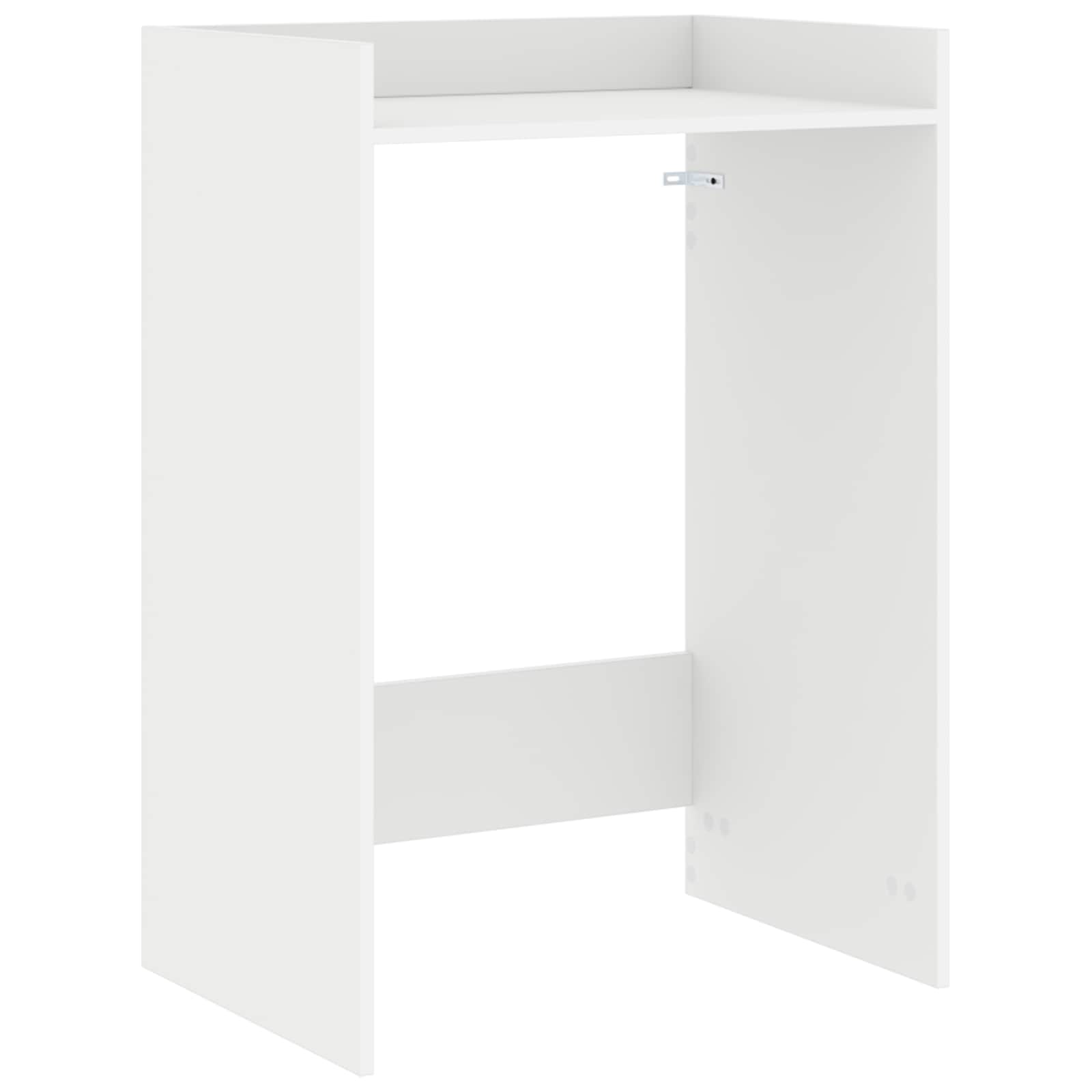 vidaXL Wash Machine Cabinet White 67.5 x 48 x 97 cm Engineered wood 2