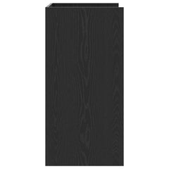 vidaXL Wash Machine Cabinet with Storage Black Oak 67.5 x 48 x 97 cm 6