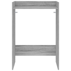 vidaXL Wash Machine Cabinet with Storage Grey Sonoma 67.5 x 48 x 97 cm 5