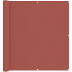 vidaXL Balcony Screen 110 x 1000 cm Oxford Fabric Rectangular 2