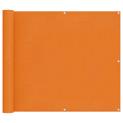 vidaXL Balcony Screen 100 x 800 cm Oxford Fabric Rectangular Orange 2
