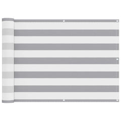vidaXL Balcony Screen 75 x 600 cm Oxford Fabric Rectangular 2