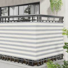 vidaXL Balcony Screen 120 x 700 cm Oxford Fabric Rectangular 3