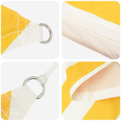 vidaXL Sun Shade Sail 3.6 x 3.6 m 100% Polyester Oxford Square 4