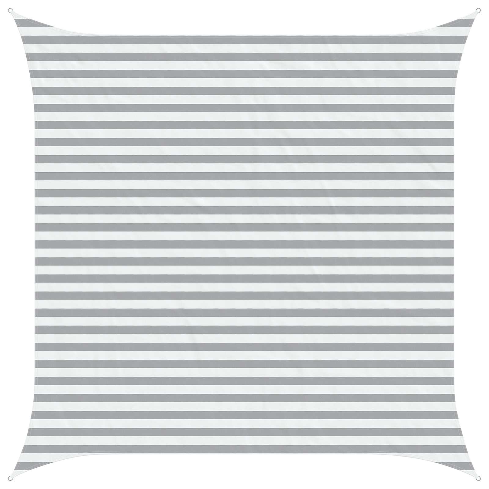 vidaXL Sun Shade Sail 3.6 x 3.6 m 100% Polyester Oxford Square 2