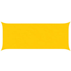 vidaXL Sun Shade Sail Yellow 2.5 x 6 m 100% Polyester Oxford 2