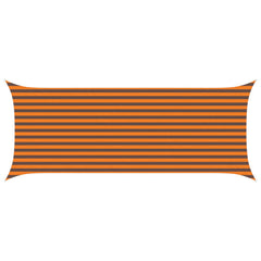 vidaXL Sun Shade Sail Orange and Brown 5 x 2 m 100% Polyester Oxford 2