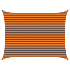 vidaXL Sun Shade Sail Orange and Brown 4 x 3 m 100% Polyester Oxford 2