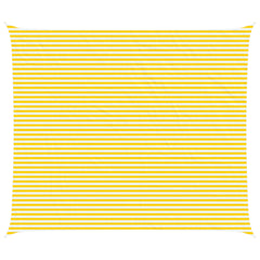 vidaXL Sun Shade Sail Yellow and White 7 x 6 m 100% Polyester Oxford 2