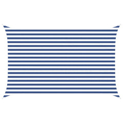 vidaXL Sun Shade Sail Blue and White 4 x 2.5 m 100% Polyester Oxford 2