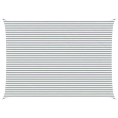 vidaXL Sun Shade Sail Light Grey and White 7 x 5 m 2