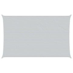 vidaXL Sun Shade Sail Light Grey and White 8 x 5 m 2