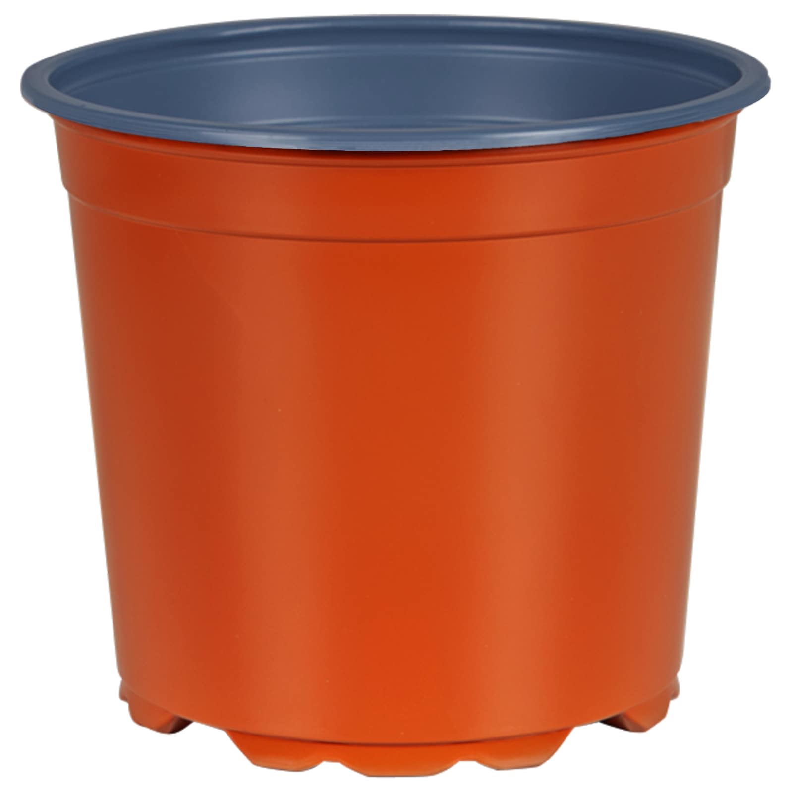 vidaXL Round Flower Pot 100 pcs Terracotta Ø 15 x 13 cm Plastic 2