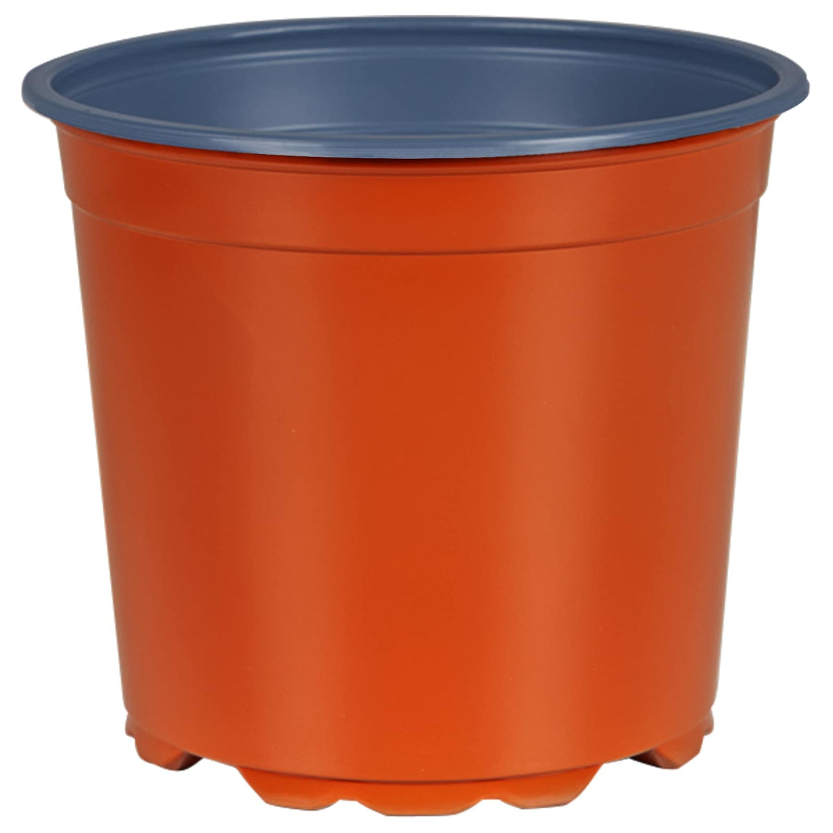 Round Flower Pot Ø 10 x 8 cm Plastic Ceramic 15 cm 100