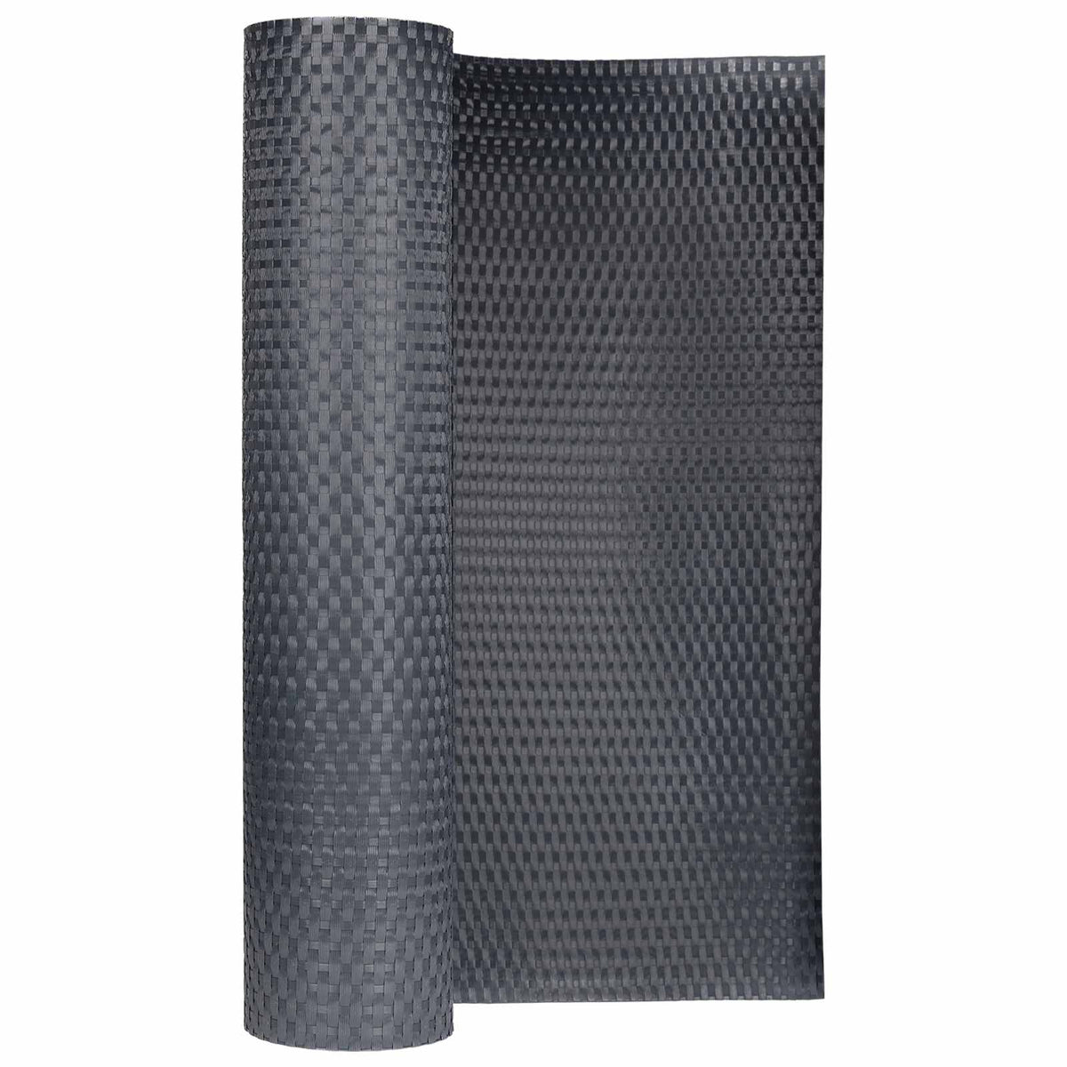 vidaXL Balcony Screen Dark Grey 300 x 80 cm Poly Rattan 3