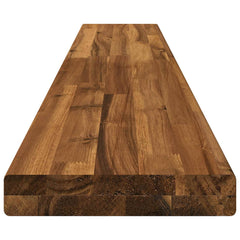 vidaXL Rectangular Table Top 140 x 20 x 3.5 cm Rectangular Natural 3