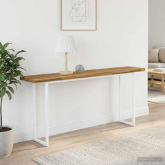 Table Top Whitewash Rectangular Depth 20 cm 150 cm