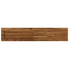 Table Top Natural Rectangular Depth 30 cm 150 cm