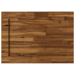 vidaXL Rectangular Table Top 80 x 50 x 3.2 cm Rectangular 5